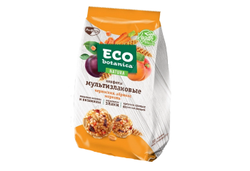 Конфета Конфеты ECO botanica Natura c черносливом, абрикосом и морковью 80гр