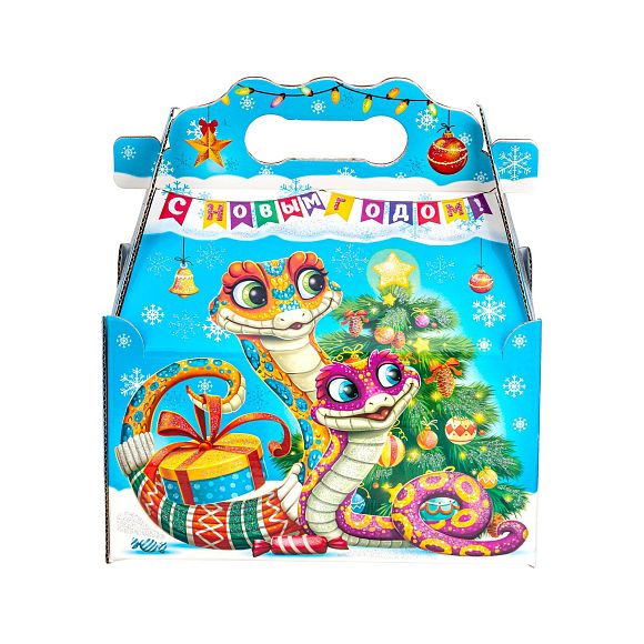 Сладкий новогодний подарок Чудо-змейки