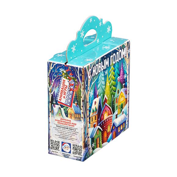 Сладкий новогодний подарок Деревня Эльфов 