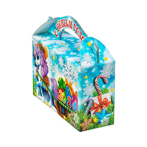 Сладкий новогодний подарок Сладкие сани