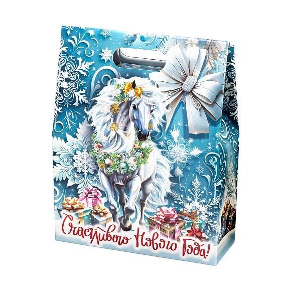 Сладкий новогодний подарок Белоснежная (малая)