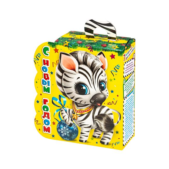 Сладкий новогодний подарок Полосатый Талисман