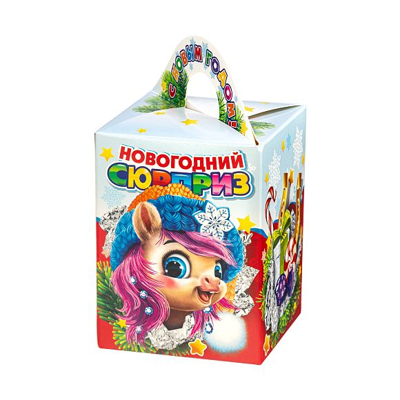 Сладкий новогодний подарок Вкусный привет (Полезный состав)