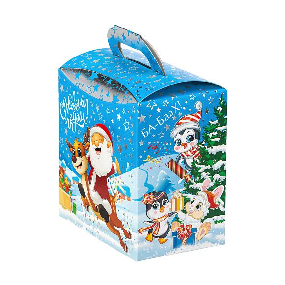 Сладкий новогодний подарок Дед Мороз спешит на помощь