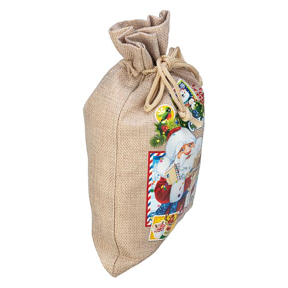 Сладкий новогодний подарок   Мешок Морозное утро