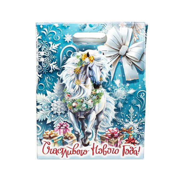 Сладкий новогодний подарок Белоснежная (малая)