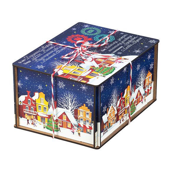 Сладкий новогодний подарок Синяя ночь