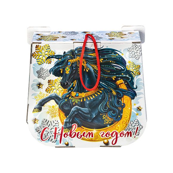 Сладкий новогодний подарок Подкова на счастье