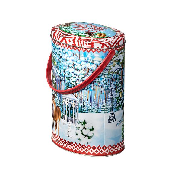 Сладкий новогодний подарок Зимние узоры