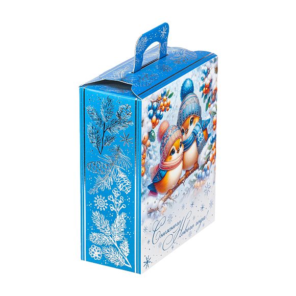 Сладкий новогодний подарок Зимние птицы