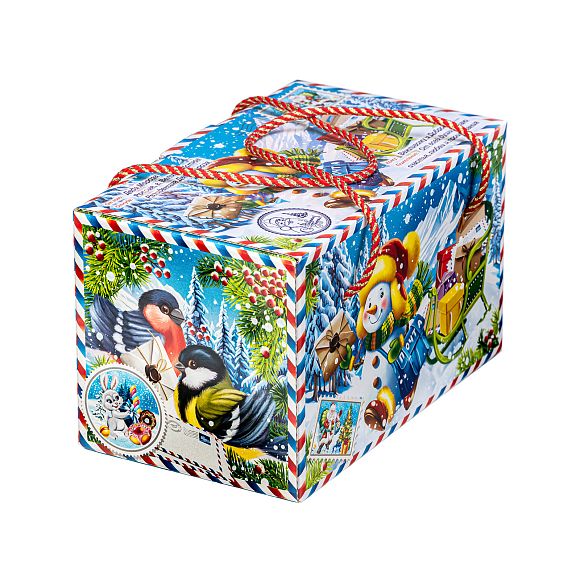 Сладкий новогодний подарок  Почтальон Снежкин