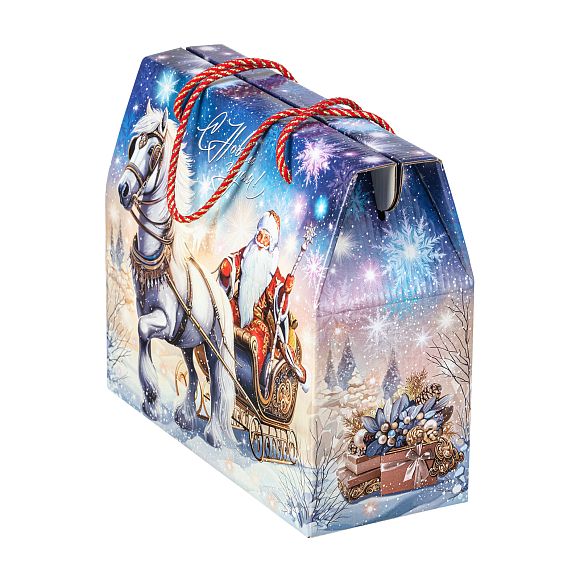 Сладкий новогодний подарок Сумочка Визит