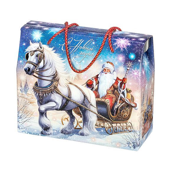 Сладкий новогодний подарок Сумочка Визит