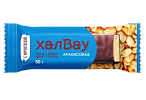 Батончик Халва арахисовая с фруктозой глазированная Халвау 50гр