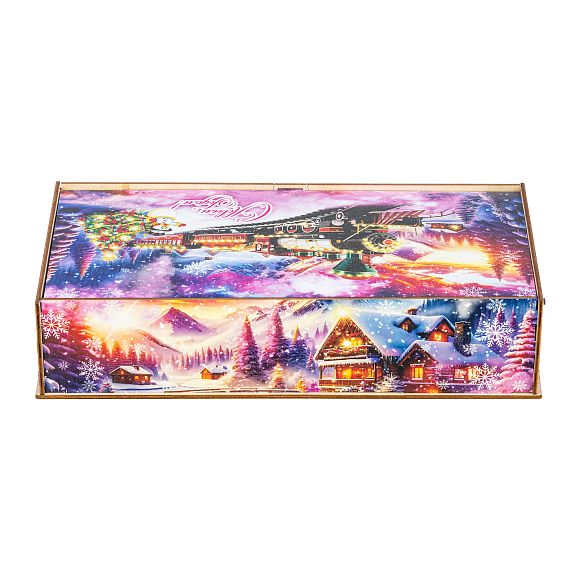 Сладкий новогодний подарок Снежный экспресс