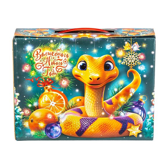 Сладкий новогодний подарок Чемоданчик Апельсинка