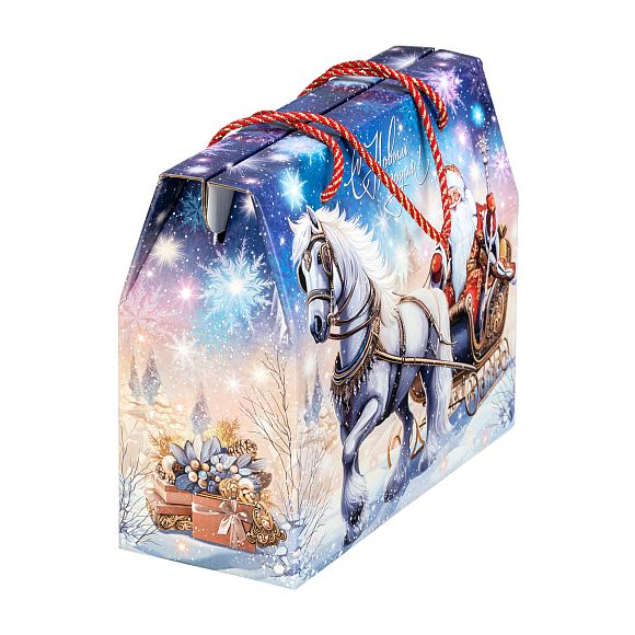 Сладкий новогодний подарок Сумочка Визит